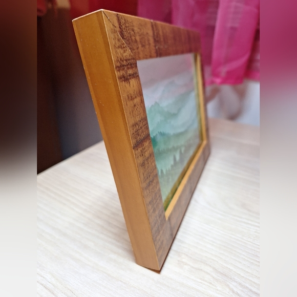 "Rustic Pine" Hand-painted Watercolor Painting - Picture 6 of 16